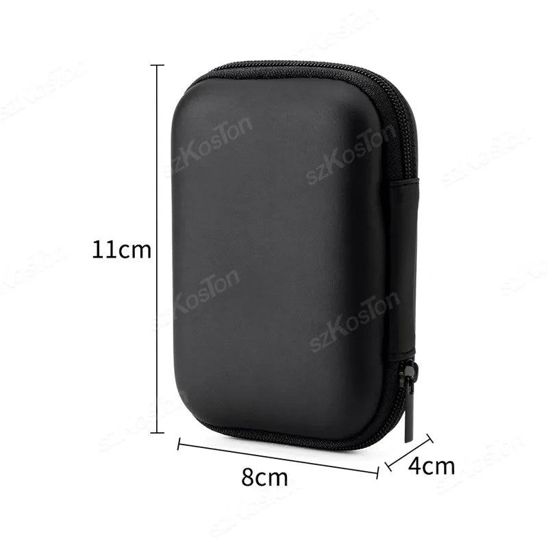 Mini Storage Bag Case for GoPro Hero 13–6 — Compact Carry Case for SJCAM, AKASO, DJI Osmo, Action 5 Pro & Camera Accessories