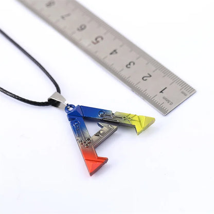 ARK Survival Evolved Logo A Metal Keychain – Game Inspired Alloy Keyring Pendant for Men & Women Car Bag Key Holder Gift