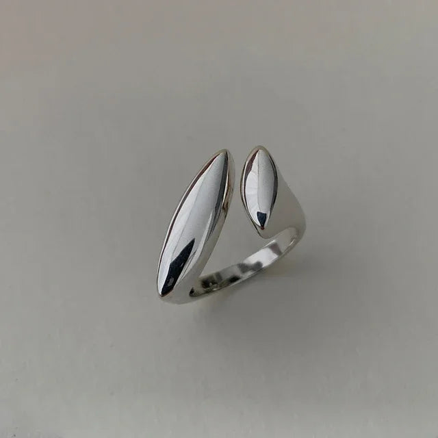 925 Sterling Silver Geometric Ring — BF CLUB Fashion Handmade Ring for Women, Party & Christmas Gift