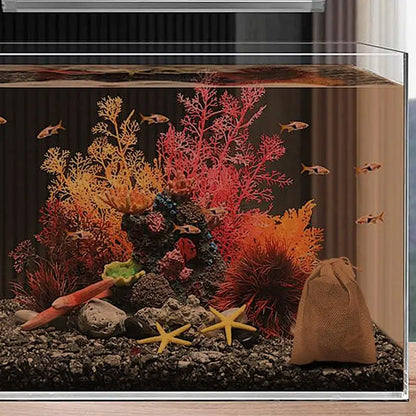 Aquarium Almond Catappa Leaves – Betta & Shrimp Fish Tank Accessories for Creating a Rainforest Environment