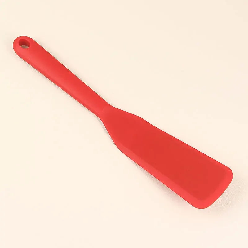 7-Color Silicone Non-Stick Frying Spatula – Heat Resistant Kitchen Turner for Pancakes, Eggs & Steak, Baking & Cooking Tool Set