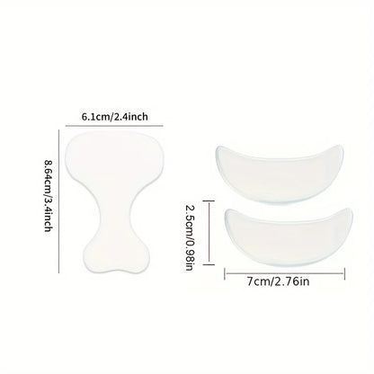 Reusable Silicone Anti-Wrinkle Facial Patches — Skin Care Treatment for Wrinkle Reduction & Skin Rejuvenation for Women