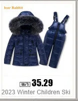 Children’s Winter Clothing Set – Baby Down Jacket Parka & Thick Snowsuit for Boys and Girls