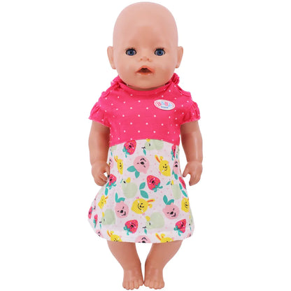 Official Doll Clothes & Accessories – Matching Style Outfits for 18-Inch American & 43cm Reborn Baby Dolls, Our Generation Girl Toys Gift