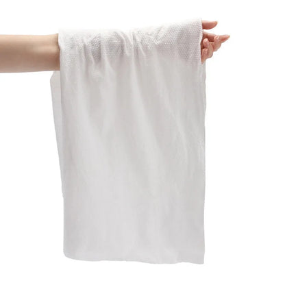 Large Compressed Disposable Bath Towels — Quick-Drying, Portable Travel & Shower Essentials, Washable