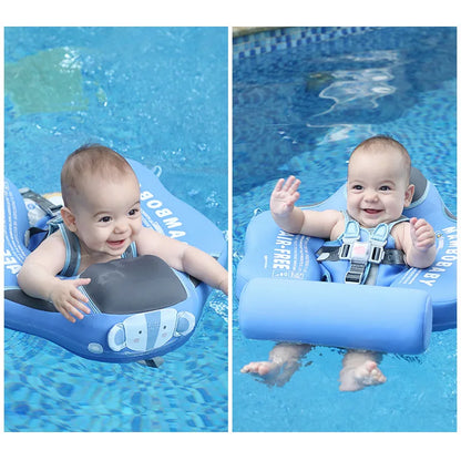 Mambobaby Non-Inflatable Baby Swimming Float Seat - Pool Toys for Boys and Girls - Fun Accessories for Safe Water Play