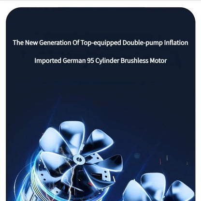 Wired Electric Car Air Compressor – Tire Inflator Pump for Car, Bicycle, Motorcycle, Boat & Balls