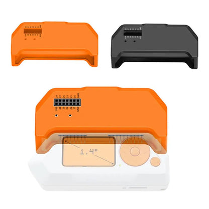 Flipper Zero Video Game Module Case – Black Anti-Drop Silicone Protective Cover