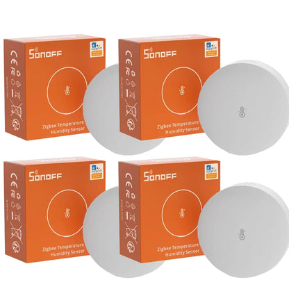 SONOFF SNZB-02P Zigbee Temperature & Humidity Sensor – Smart Home Thermometer, Works with Alexa, Google Home & SmartThings