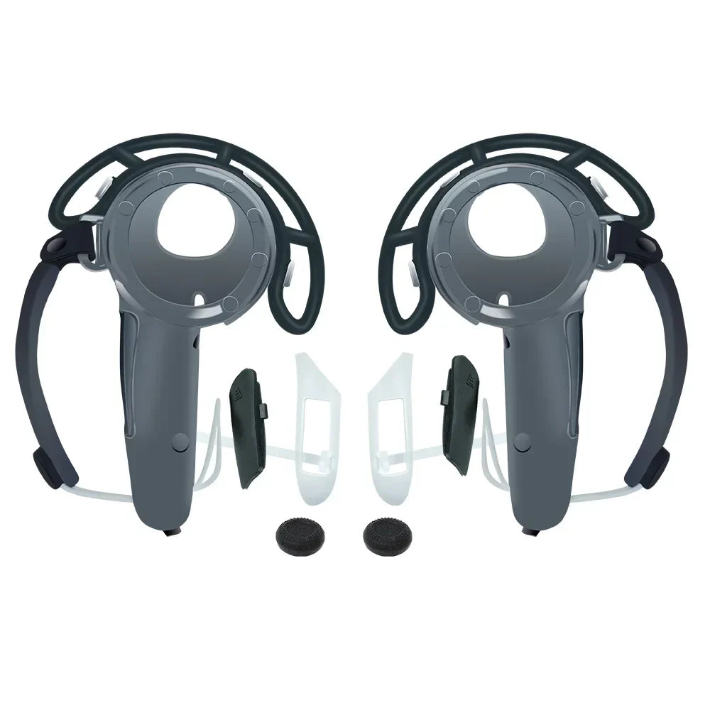Handle Control for Meta Quest 3S – Strap Controller Grip with Battery Open Touch & Bumper Shelf Accessory