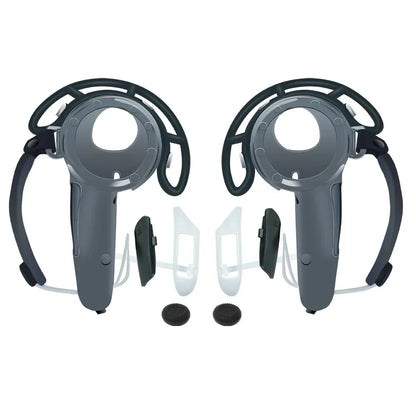 Handle Control for Meta Quest 3S – Strap Controller Grip with Battery Open Touch & Bumper Shelf Accessory