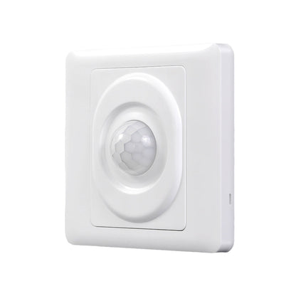 AC 220V LED PIR Motion Sensor Light Switch, Infrared Human Detection, Auto On/Off for Corridor & Staircase