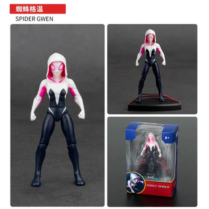 ZD Toys Avengers Legends Action Figures – Iron Man, Spider-Man, Thor, Captain America, Thanos, Hulk, War Machine Gift Set