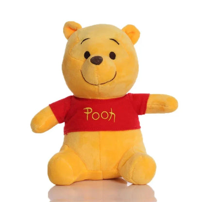 Winnie The Pooh Plush Toy - Soft Kawaii Cartoon Bear Stuffed Doll for Kids & Birthday Gifts
