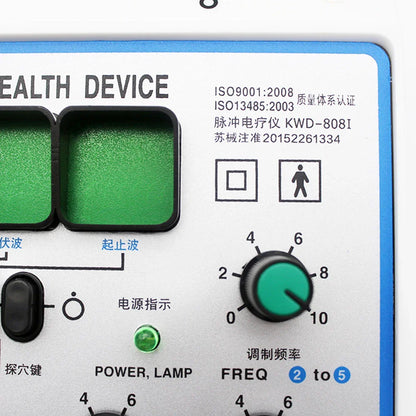 Electro Acupuncture Stimulator KWD808-I – Nerve & Muscle Therapy, 6 Waveforms, 6 Output EMS Massager