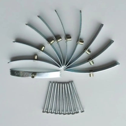 10 Type 86 Manganese Steel Repair Screws for Switch Socket Wall Box Replacement and Installation