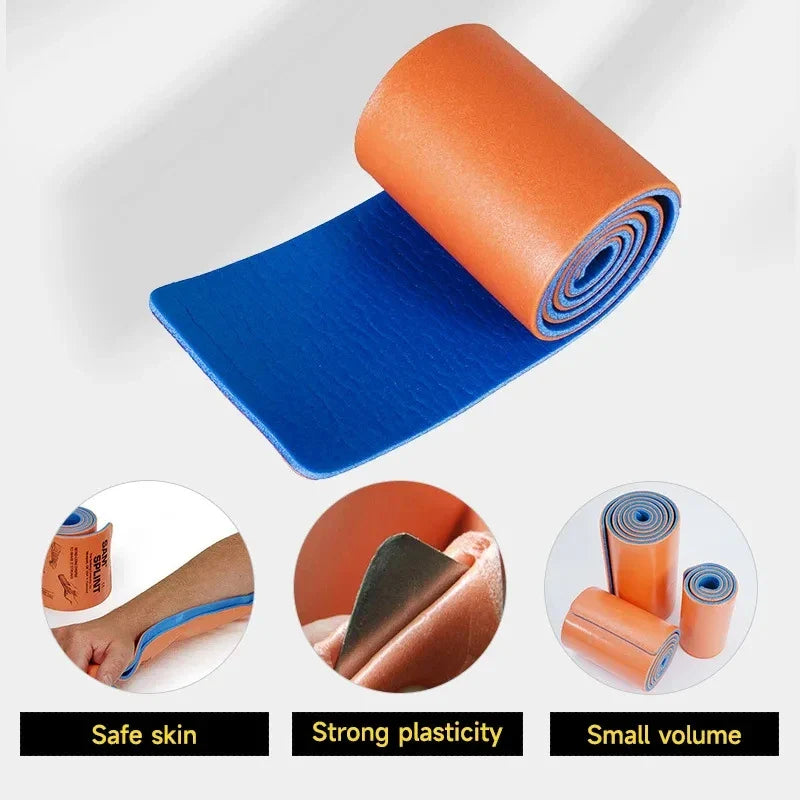 Aluminum Medical Splint Roll – Emergency First Aid Fracture Support for Neck, Arm, Leg & Pet Rescue