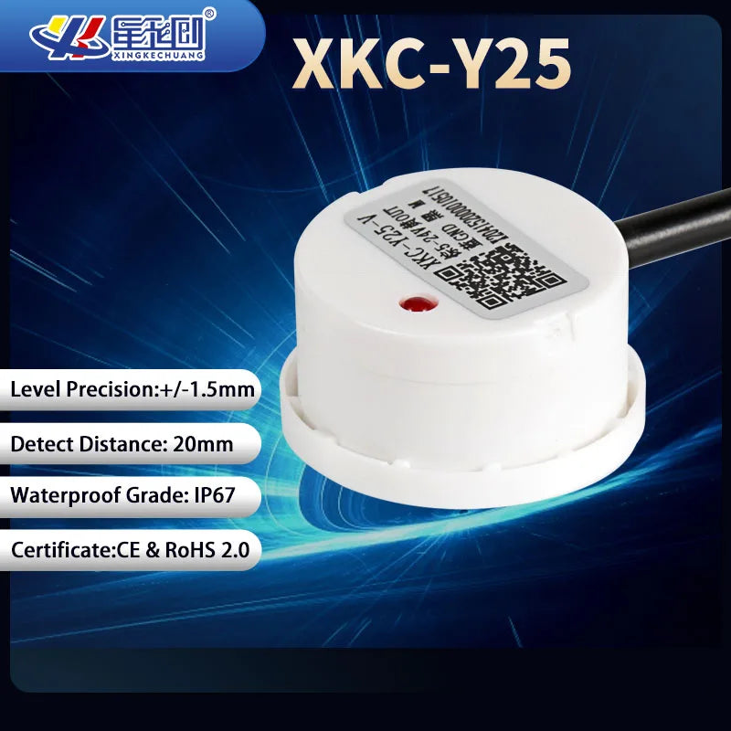 XKC-Y25 Capacitive Liquid Level Sensor – Fast Shipping Non-Contact Water Detection Sensor