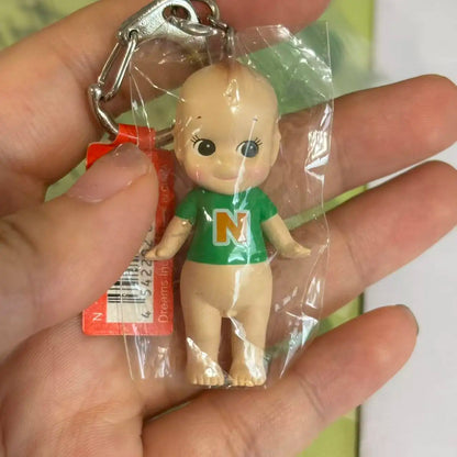 Sonny Angel Mini Figure – Letter Series Alphabet Keychain, No Box or Bag