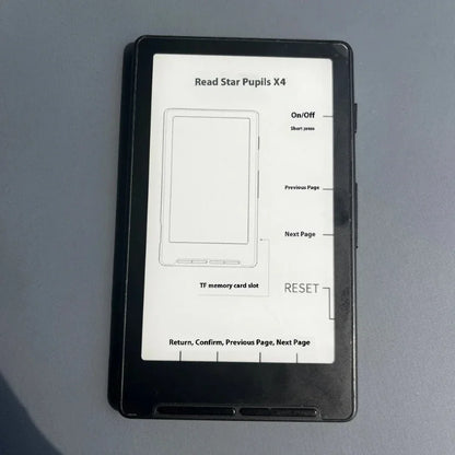 XTEINK X4 4.3" Portable E-Ink Reader — Magnetic, Lightweight, Ultra-Thin Screen, 800×480 Resolution 220PPI Set