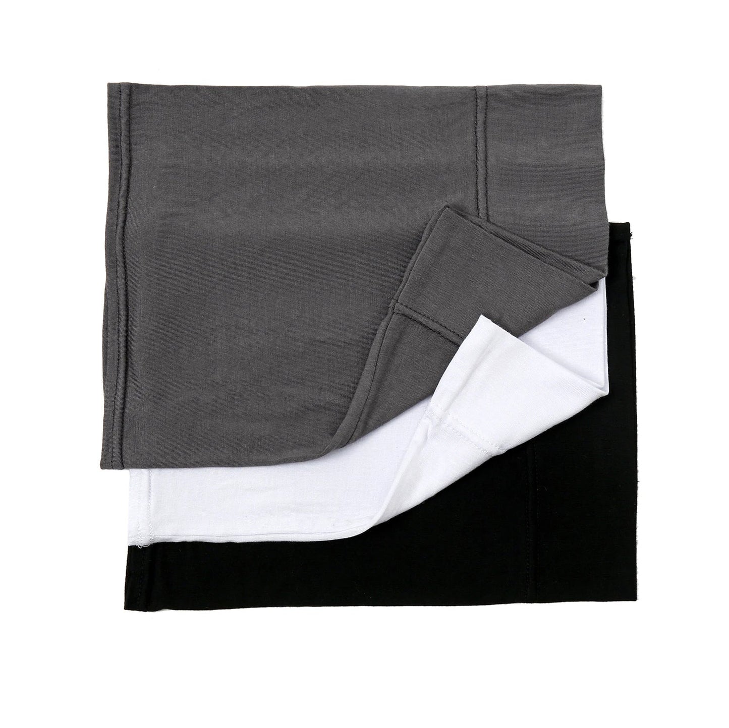 Cotton Modal Inner Hijab Undercap – Soft Stretch Muslim Turban, Islamic Underscarf Bonnet & Tube Cap for Women