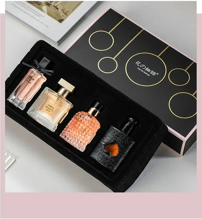Original Women’s Perfume Set – 105ml Eau de Parfum 4-Piece Gift Box with Fresh Floral & Plant Fragrance