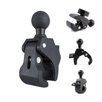 1" Ball Head Adapter Mount for Motorcycle Handlebar – Rearview Mirror Bracket for DJI, GoPro & Insta360 Cameras