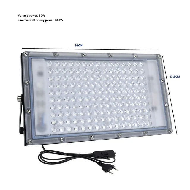 LED UV Curing Lamp — 100W/300W 365nm & 395nm Purple Light for Glue, Resin & Fluorescent Detection
