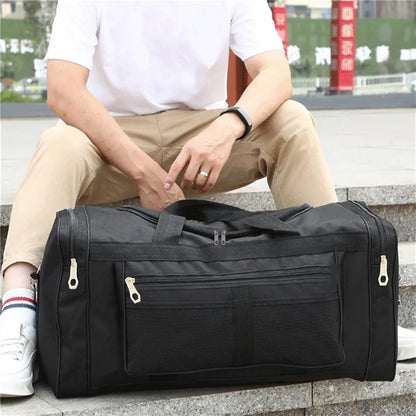 Nylon Travel Duffel Bag for Women & Men – Large Capacity Carry-On, Weekender, Gym & Overnight Sport Tote