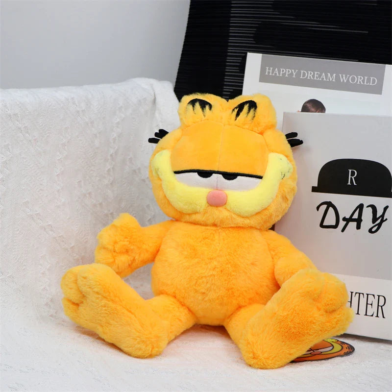 Original Garfield Family Plush Toys — Kawaii Soft Stuffed Garfield & Odie Dolls for Kids