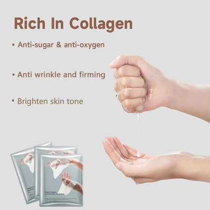 5-Pack Deep Collagen Anti-Wrinkle Face Mask – Overnight Lifting, Firming & Moisturizing