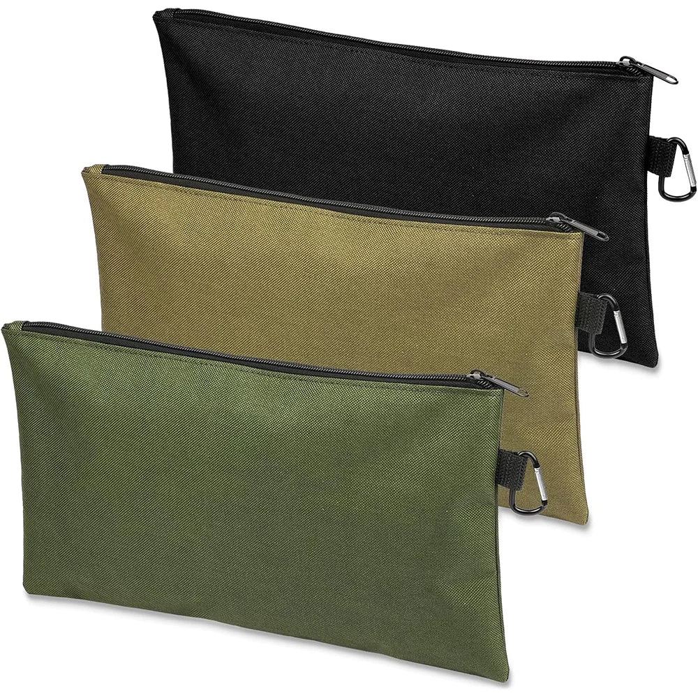 Waterproof Multi-Function Tool Bag – Wear-Resistant Zipper Pouch for Camping, Gardening & Woodworking