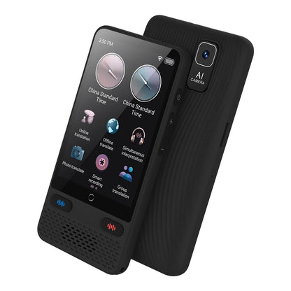 Portable S85 Language Translator Device – 138 Languages, Voice & Video Recording, Offline Translation Support