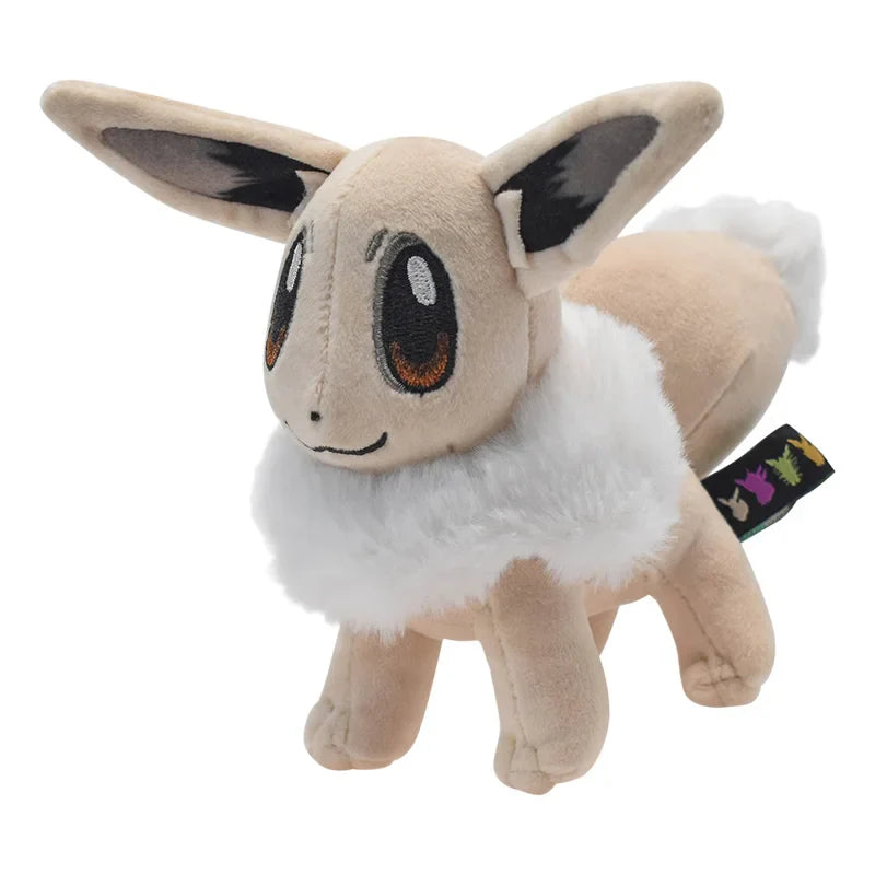 Shiny Eevee, Flareon & Jolteon Plush Toys – Soft Collectible Cartoon Character Plushies Gift