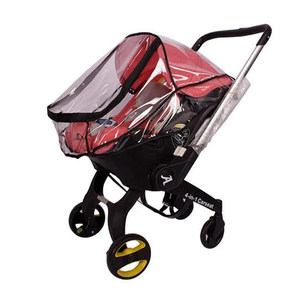 4-in-1 Baby Stroller Safety Seat — Multifunctional Children’s Stroller with Rain & Windproof Cover