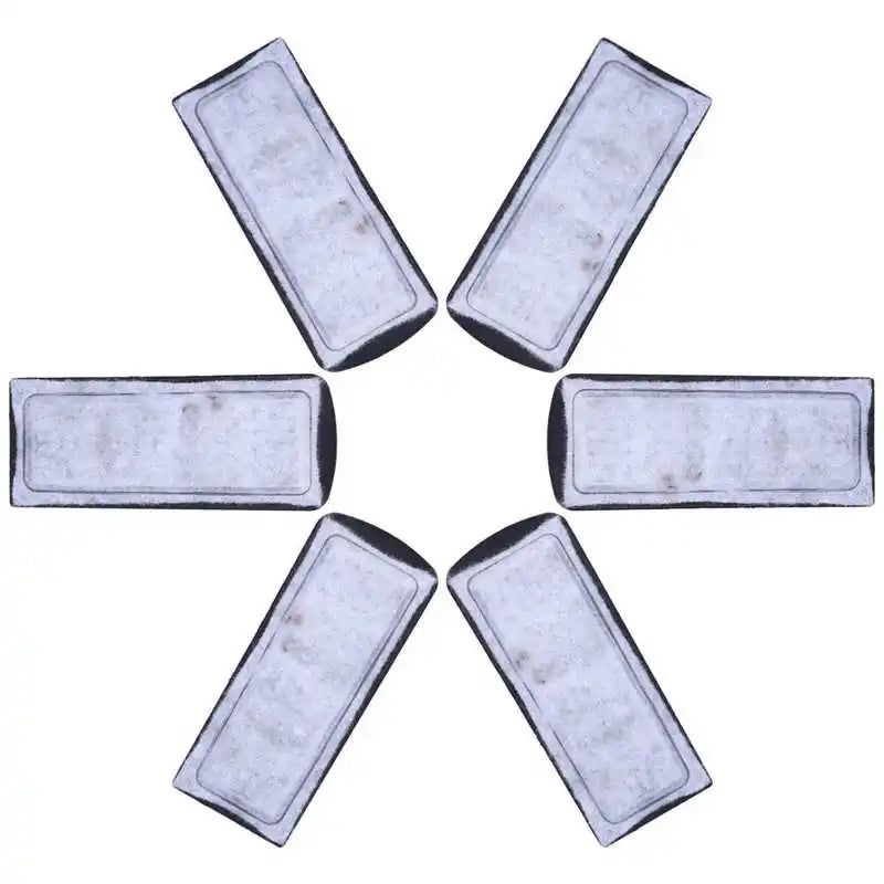 6PCS Aquarium Filter Cotton Replacement - Wall-Mounted Carbon Filter Accessory for Fish Tanks