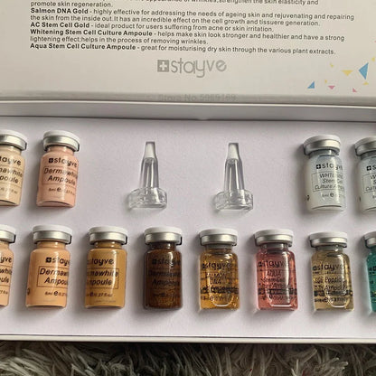 Korea Original Stayve BB Cream Glow Starter Kit – Niacinamide & Peptide Face Serum Essence for Skin Care