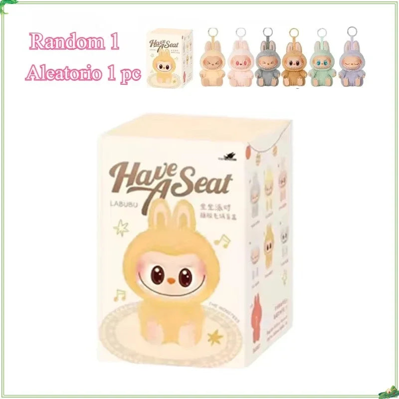 2025 Labubu V3 Generation Plush Toy – THE MONSTERS Vinyl Blind Box Series Heartbeat Macaron 3rd Edition