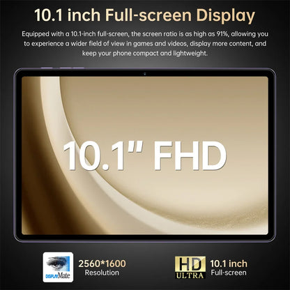 Original Pad 7s Pro 10.1" Tablet – Android 15, 22GB+2TB, 5G Dual SIM, 10000mAh Kids & Global Version