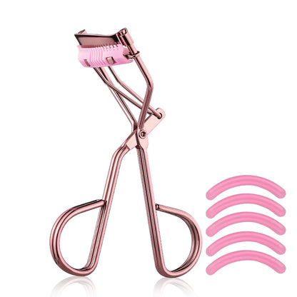 Professional Eyelash Curler with Replacement Pads – Precision Lash Curling Makeup Tool for Women