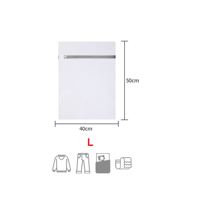 Mesh Laundry Bags Set – 4PCS/1PC Coarse Net Wash Bags for Washing Machines, Bra & Clothing Protector