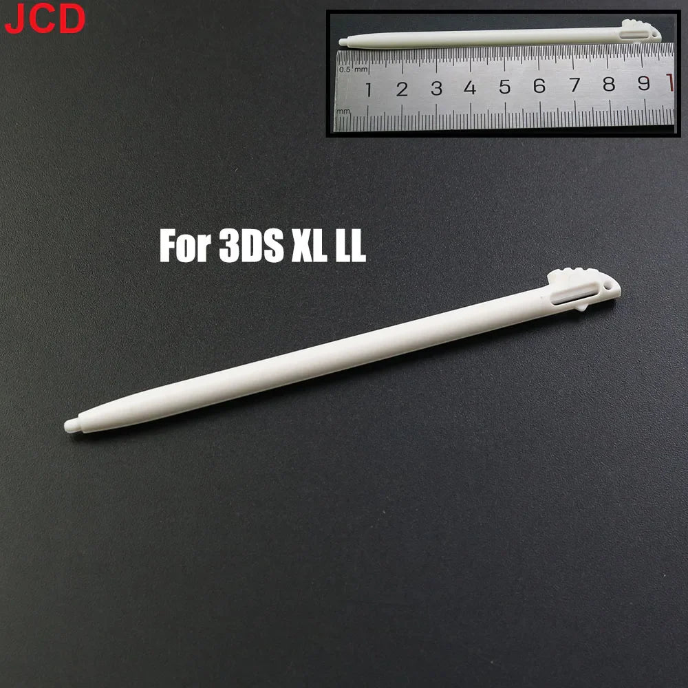 White Plastic Telescopic Stylus Pen — Touch Screen Stylus for 2DS/3DS/New 2DS LL XL/New 3DS XL/NDSL/NDSi/NDS