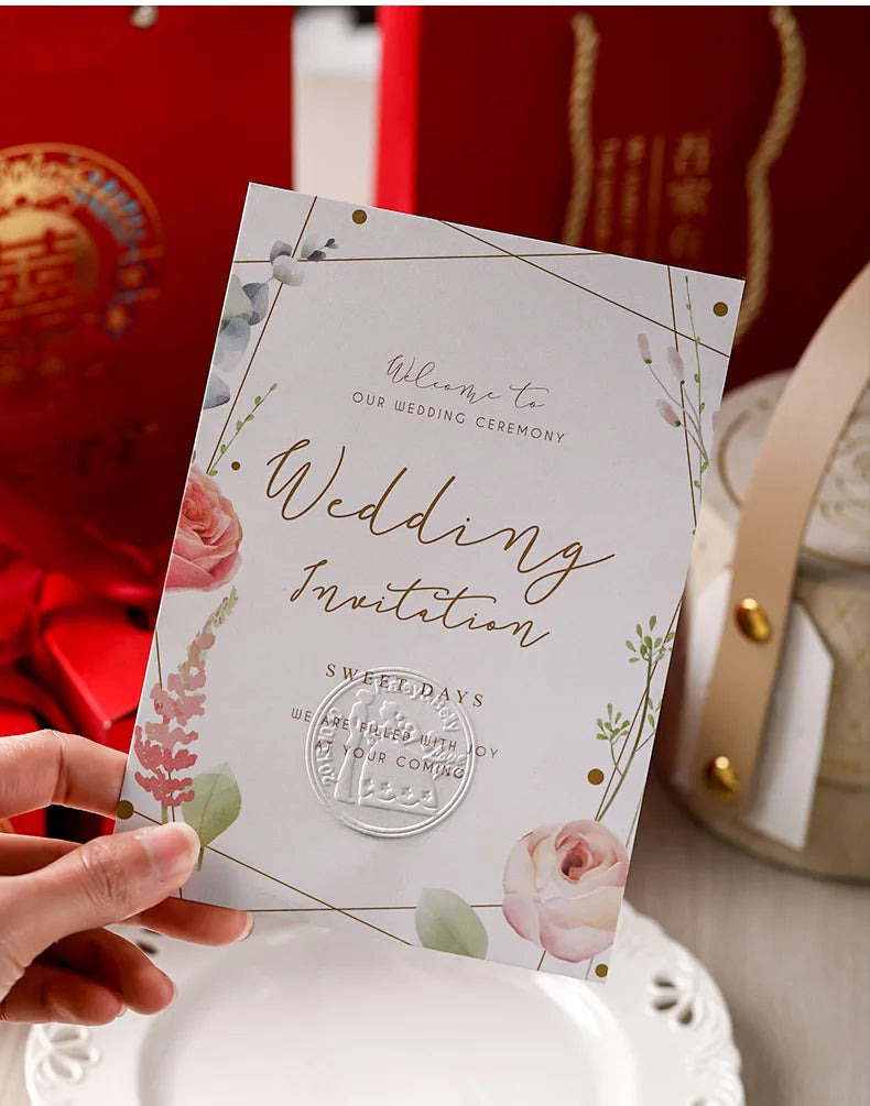 Custom Logo Embossing Stamp Machine – Personalized Emblem Seal for Wedding, Library, Book & Paper Stamps