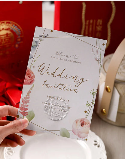 Custom Logo Embossing Stamp Machine – Personalized Emblem Seal for Wedding, Library, Book & Paper Stamps