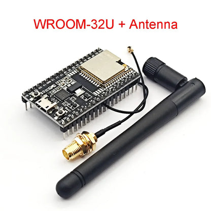 ESP32-WROOM-32U WROVER WiFi Module with 2.4G Antenna — ESP32 Development Board