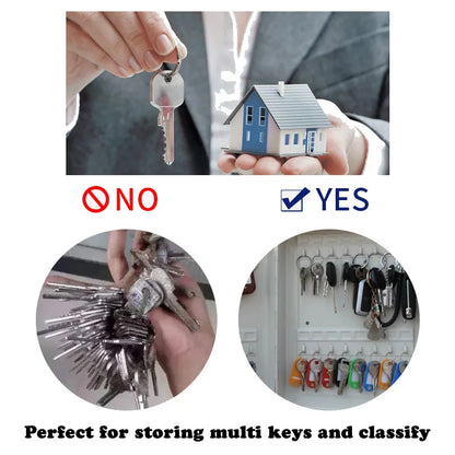 Key Safe Box – Multi-Key Storage Organizer with Password for Spare Car Keys, Home, Office, and Store Use