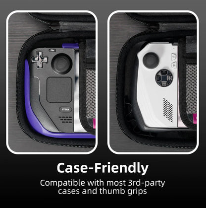 Skull & Co. MaxCarry Travel Case – Protective Carrying Bag for Steam Deck, ROG Ally & Handheld Consoles