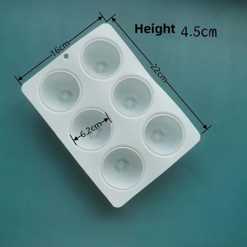 French Dessert 3D Lemon Silicone Mold – Cake, Brownie & Mousse Decorating Pastry Baking Tool