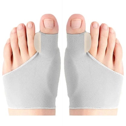 2PCS Toe Separators & Hallux Valgus Bunion Corrector – Foot Bone Adjusters, Pedicure Sock Straightener, Orthotics Correction Tools