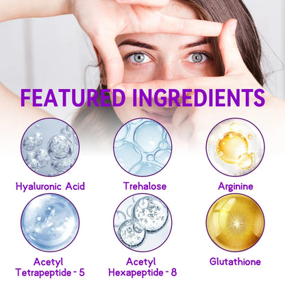 Micro-needle Eye Patch Mask with Collagen – Anti-Wrinkle, Deep Hydration for Crow's Feet & Puffy Eyes